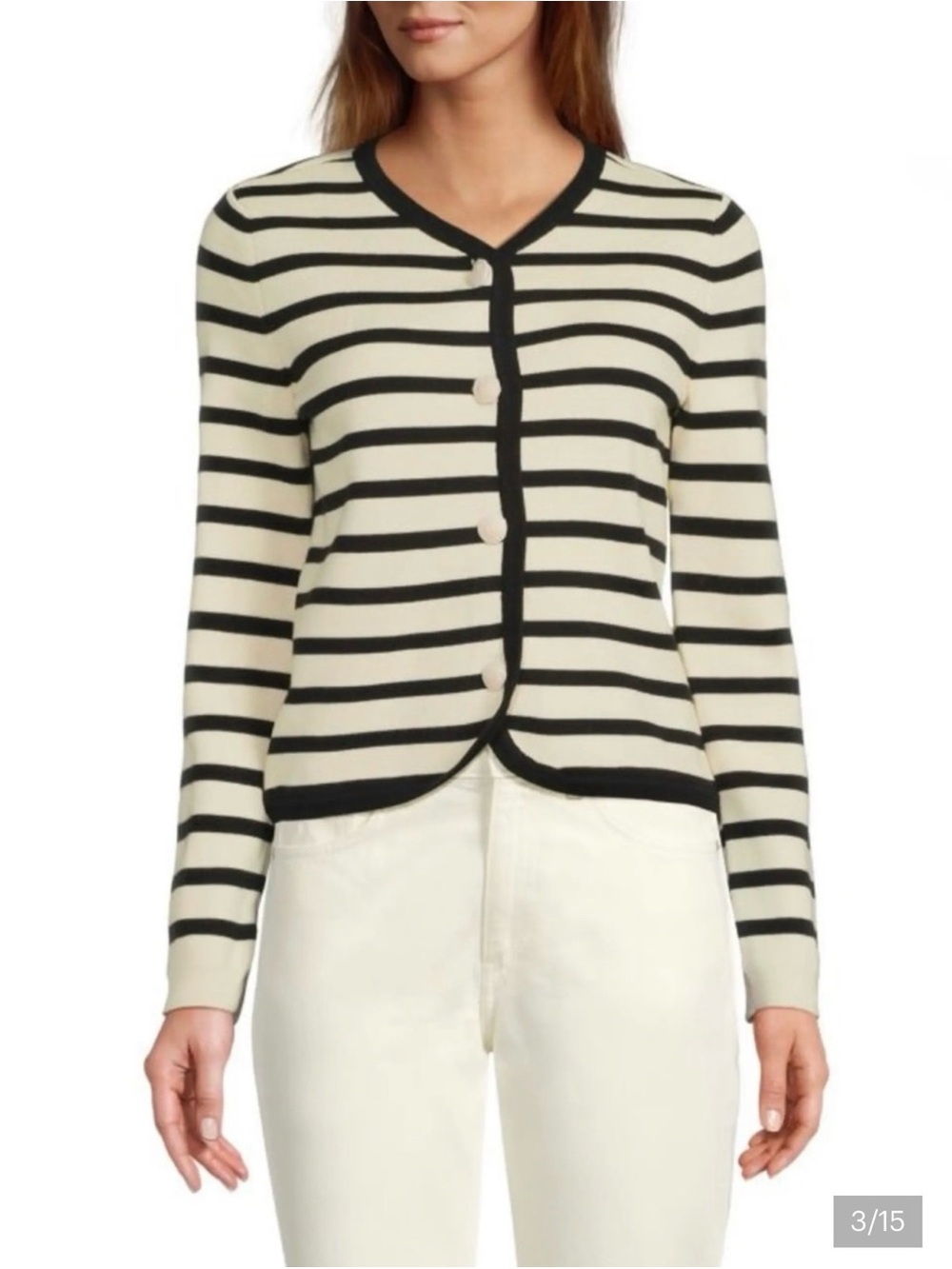 rag & bone Dee Stripe Cardigan.